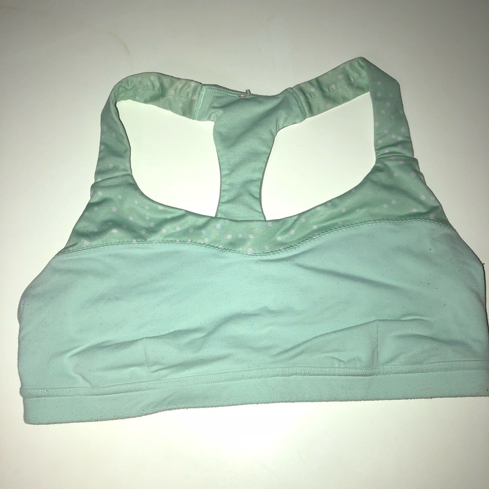 lululemon mint sports bra